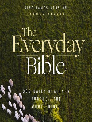 cover image of The Everyday Audio Bible--King James Version, KJV